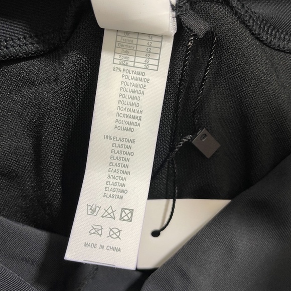 Keeprone 10 Black NEW w/ Tags Pants Polyamide/ Elastine - Picture 3 of 5